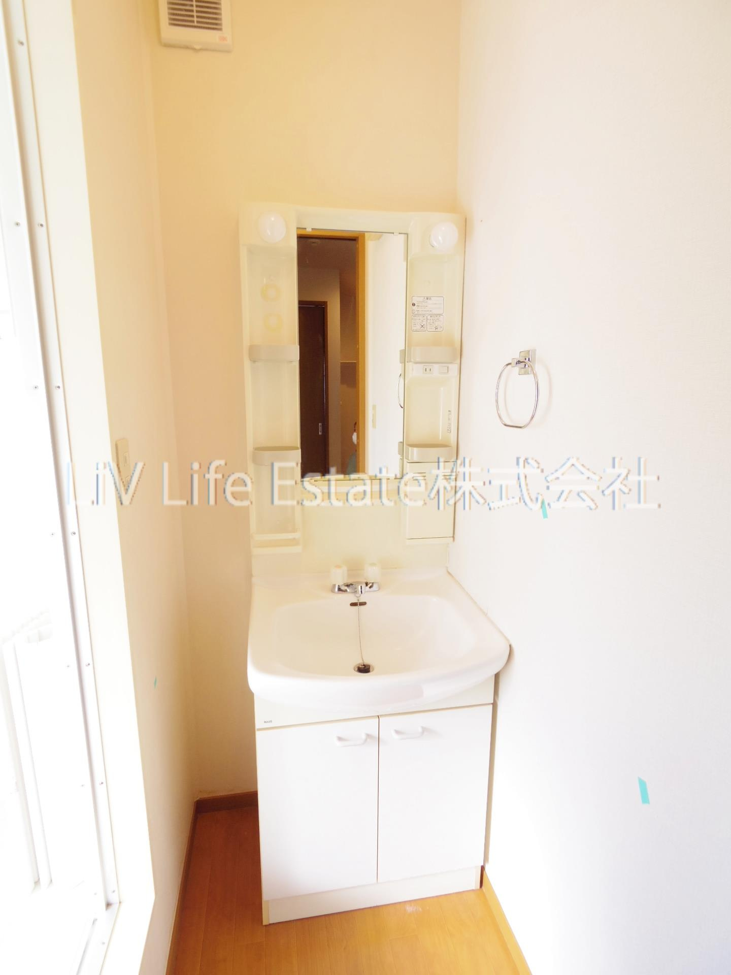 ロハスⅡの洗面所