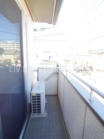 ロハスⅡのバルコニー