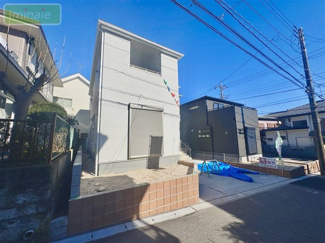 【外観】 | 小学校5分 WIC×2 インナーバルコニー　大和田 全2棟 1号棟 | 販売現地