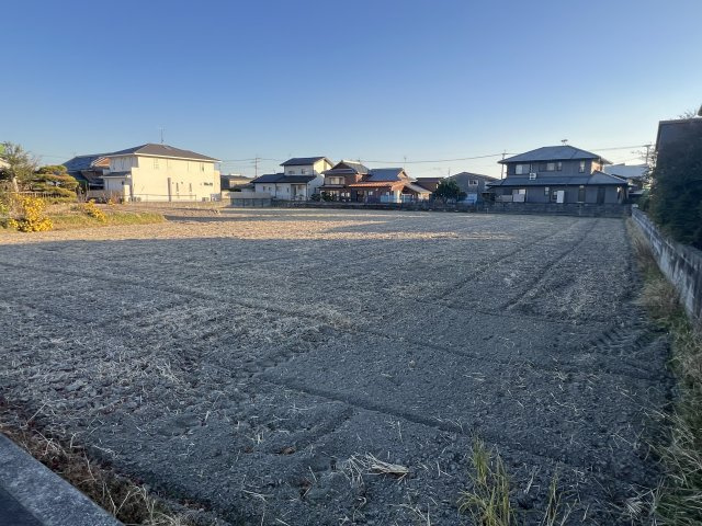柳川市大和町六合の売地の外観