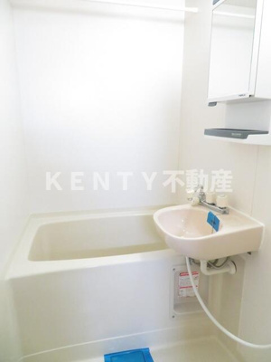 【浴室】 | グレースハイム | 落ち着いた空間のお風呂です