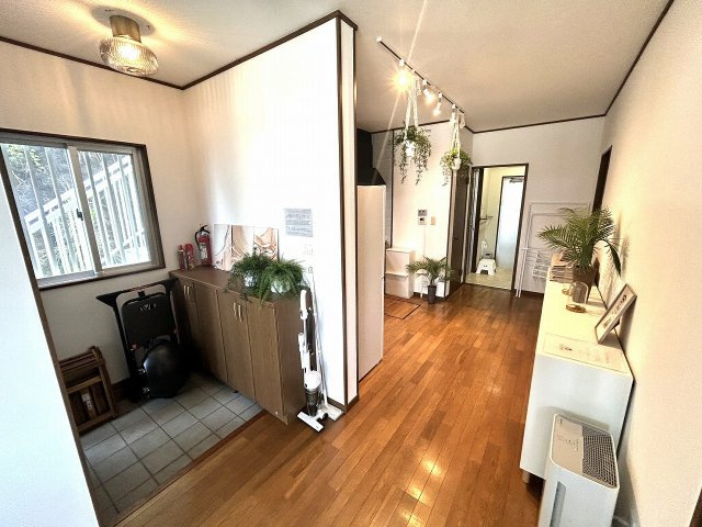 恩納村名嘉真テラスハウスの玄関