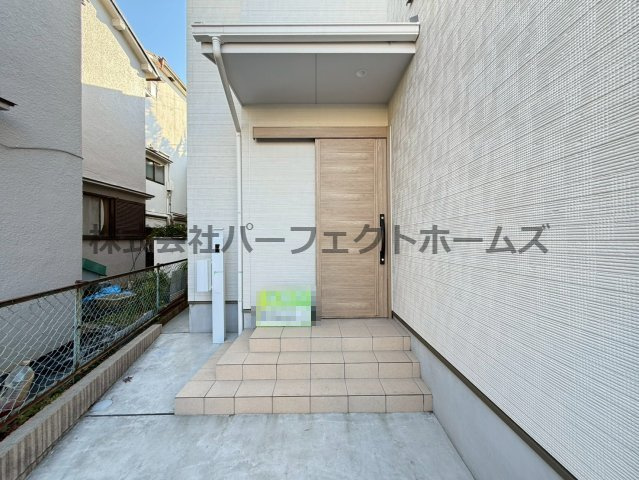 招提南町1丁目戸建　賃貸のエントランス|エントランスです