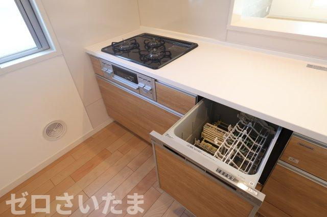 《仲介手数料無料》北区奈良町8-17新築一戸建てグランパティオのキッチン