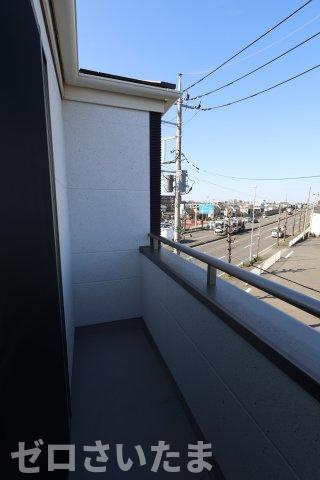 《仲介手数料無料》北区奈良町8-17新築一戸建てグランパティオのバルコニー