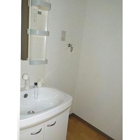 リバージュ宇品の洗面所