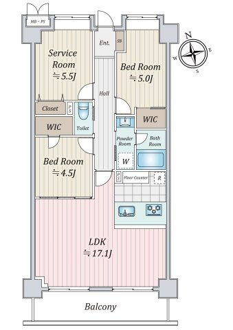 サンハロー横須賀中央駅前　6階の画像