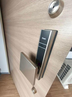  | 玄関。電子錠を採用している為… 