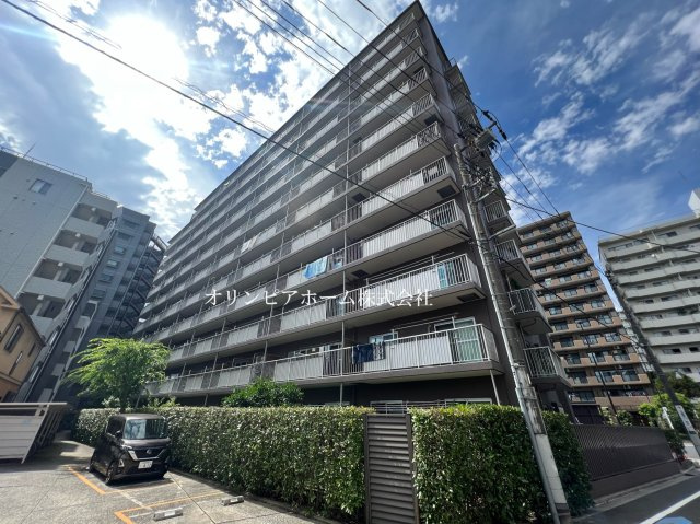 日商岩井木場マンション　８階　角　部屋　リ　フォーム済の外観