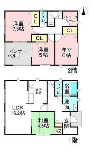 【間取り】 | 各務原市那加土山町２丁目