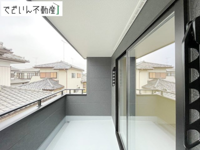 【バルコニー】 | Livele Garden.S深谷市上野台第23　新築住宅 | ≪4号棟≫
現地(2026年3月撮影)