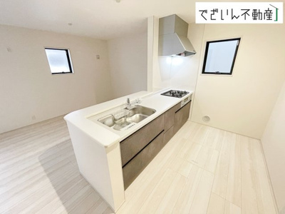 【キッチン】 | Livele Garden.S深谷市上野台第23　新築住宅 | ≪4号棟≫
現地(2026年3月撮影)