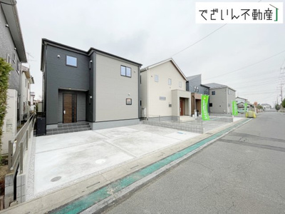 【前面道路含む現地写真】 | Livele Garden.S深谷市上野台第23　新築住宅 | ≪4号棟≫
現地(2026年3月撮影)