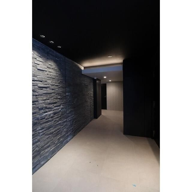 ジオエント山吹神楽坂のエントランス