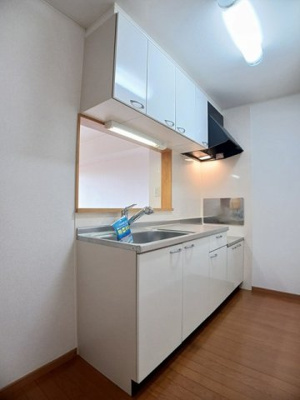 【キッチン】 | グリーンヒルミヤケⅠ | 使いやすいキッチンです