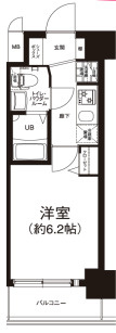 【間取り】 | エグゼ江坂ＷＥＳＴ
