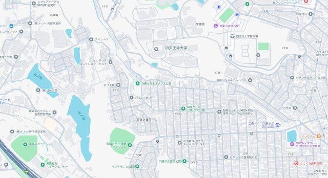 5(土)6(日)現地説明会！◆羽曳野市羽曳が丘西　限定1邸の地図