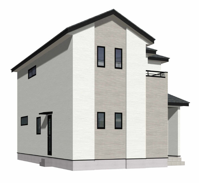 八幡西区泉ヶ浦2丁目4期の外観パース