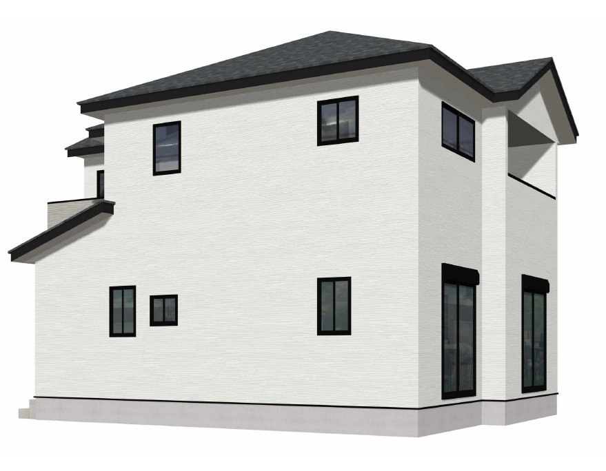 八幡西区泉ヶ浦2丁目4期の外観パース