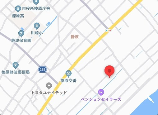 SEASIDE-10の地図
