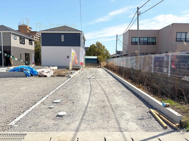 土浦市生田町第4　新築戸建て　7号棟の駐車場|カースペースは2台お停めいただけます♪