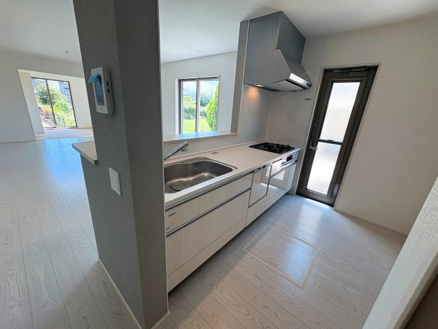 京都郡苅田町尾倉4丁目1期　新築一戸建てのキッチン|家族を見渡せるカウンターキッチン♪
【苅田町　新築戸建て】