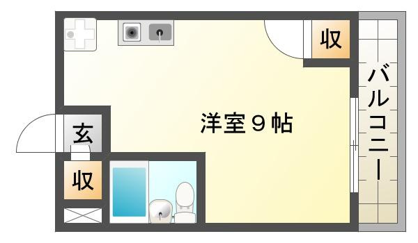 ベルトピアアサギリの間取り