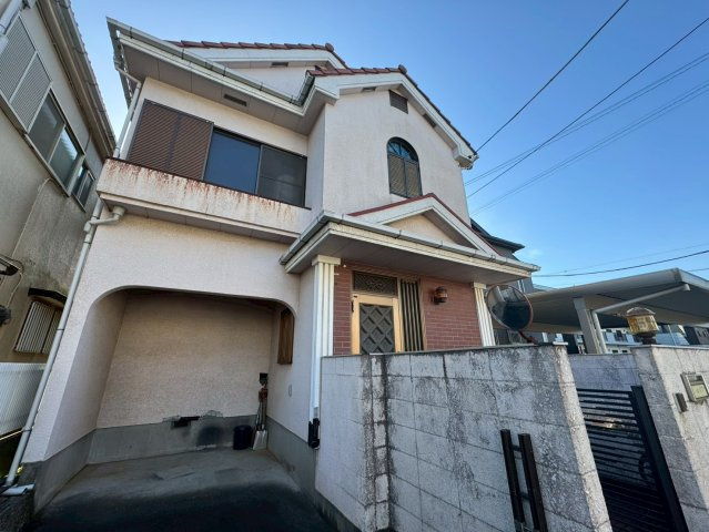 青梅市新町４丁目　中古戸建の前面道路含む現地写真