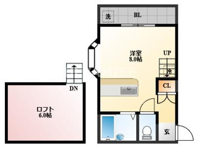 スカイヒルズ緑が丘の間取り