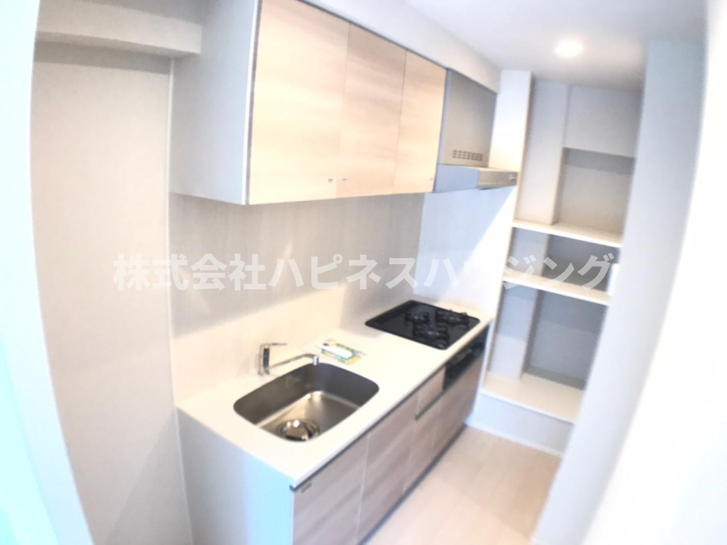 ART RESIDENCE IN KASHIWA-no-HA～アートレジデンスインカシワノハ～のキッチン