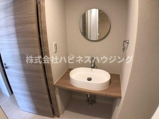 ART RESIDENCE IN KASHIWA-no-HA～アートレジデンスインカシワノハ～の洗面所