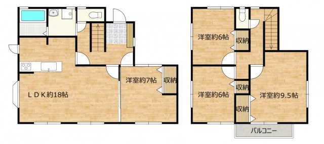 伊敷台6丁目　中古戸建て