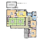 米沢市下花沢３丁目　二階建て中古住宅の画像