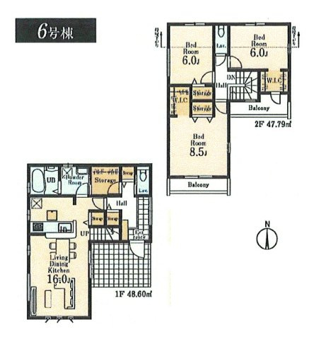 武蔵村山市神明1丁目　新築戸建全6棟