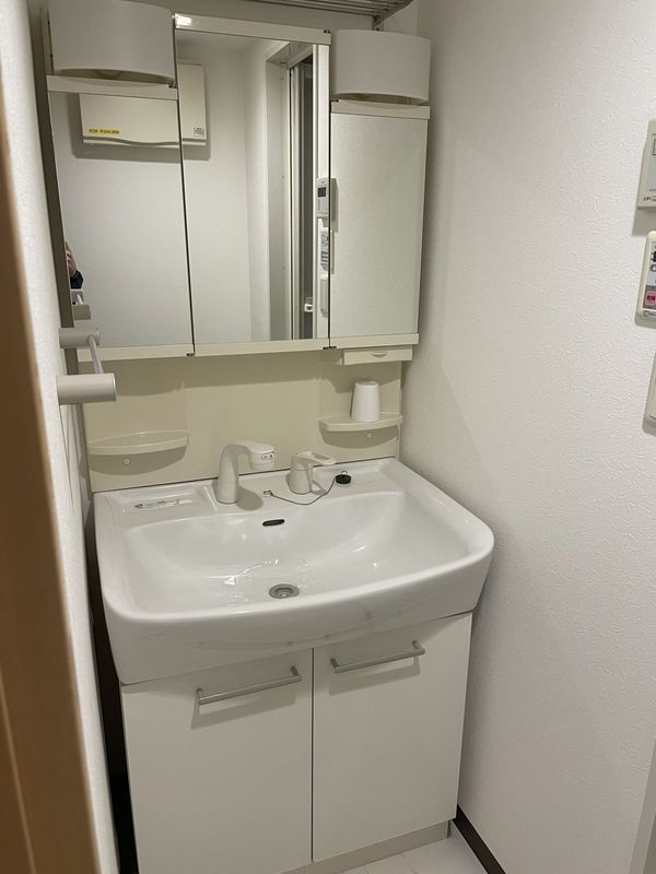 KDXレジデンス秋葉原Ⅱの独立洗面台