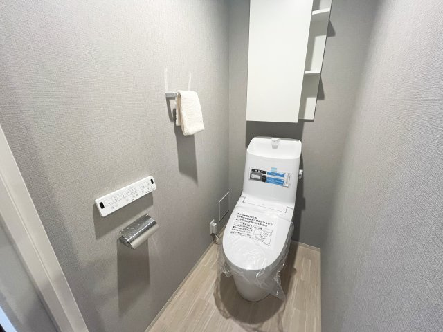 オハナ新所沢のトイレ|落ち着いた色調のトイレです