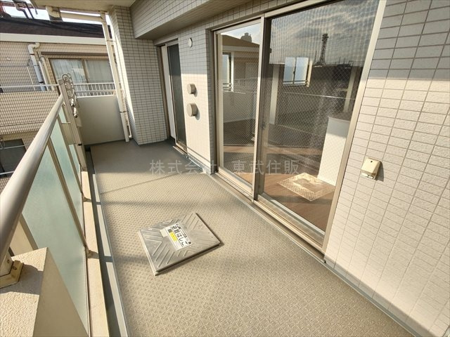 【バルコニー】 | グーディッシュ川越アルバートル | 開放的で明るい空間を演出してくれるバルコニーです