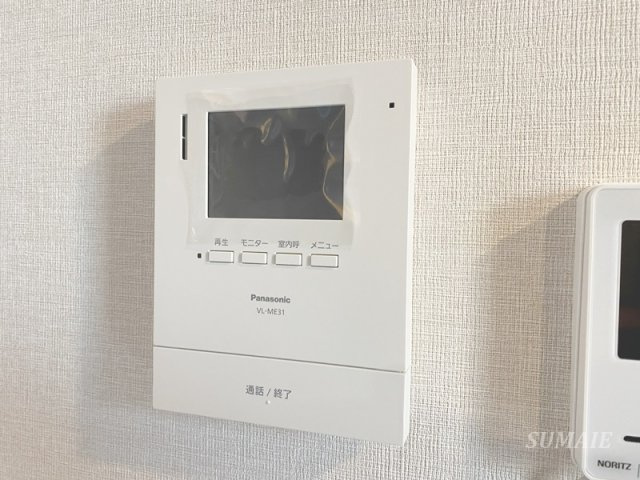 アヴニール大宮のセキュリティ|モニター付きインターホン☆