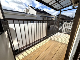 【バルコニー】 | 小山花ノ木町貸家