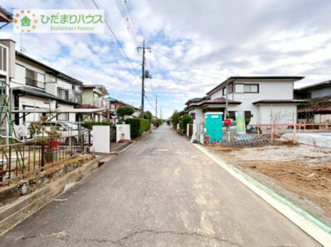 【前面道路含む現地写真】 | つくば市森の里第7　新築戸建 | 12.19　撮影