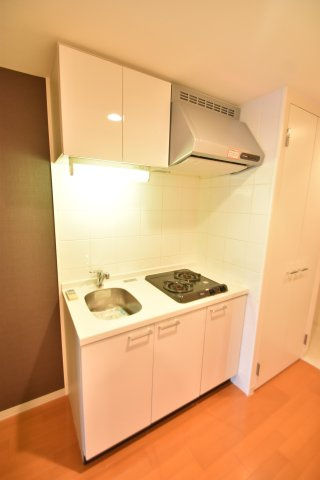 大阪市都島区都島南通２丁目の賃貸マンションのキッチン