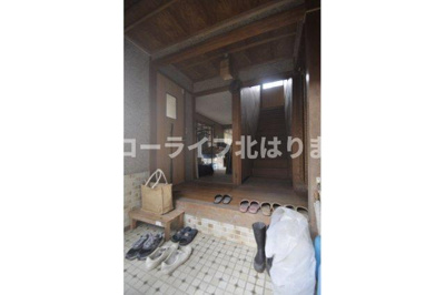 【玄関】 | 丹波市春日町上三井庄 | 西側内玄関