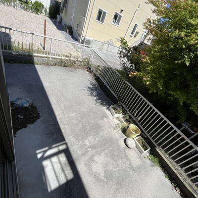 【庭】 | コーポ平方湖岸