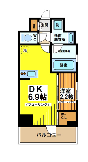 【間取り】 | アジールコート桜上水