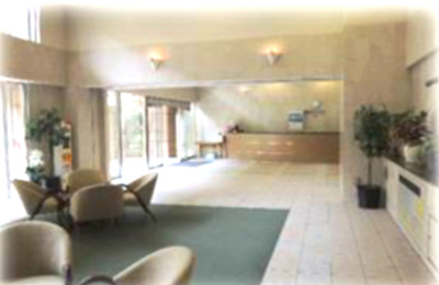 【ロビー】 | クリオレジダンス東京 | 落ち着いたロビーです