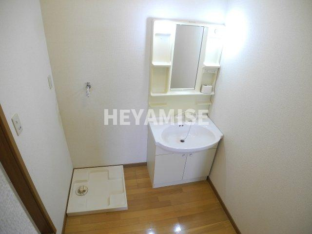 プチメゾン久山中央の洗面所|※室内画像は別号室のもの