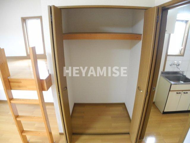 プチメゾン久山中央の収納|※室内画像は別号室のもの