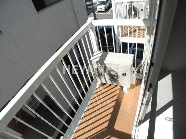 プチメゾン小野Fのバルコニー