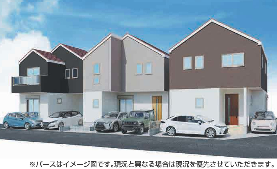 新築/朝霞市田島２丁目　全３棟