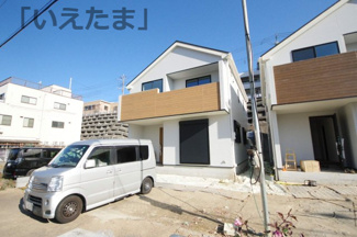 【外観】 | 【仲介手数料無料！！】府中市日新町１丁目　新築戸建て（全1棟）1号棟　6190万円 | 令和８年1月１３日撮影　建築中